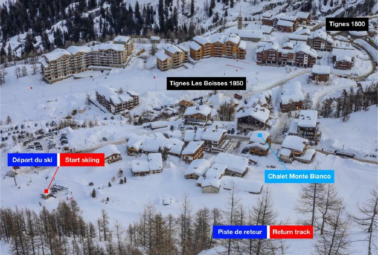 Chalet Monte Bianco Tignes Extérieur photo